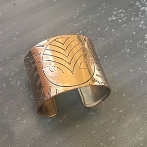SOLD- Metal Cuff Bracelet
